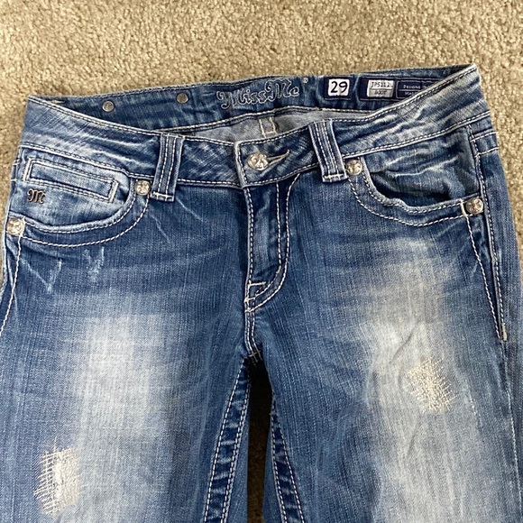 Miss Me boot cut embellished jeans 29 - Picture 4 of 4